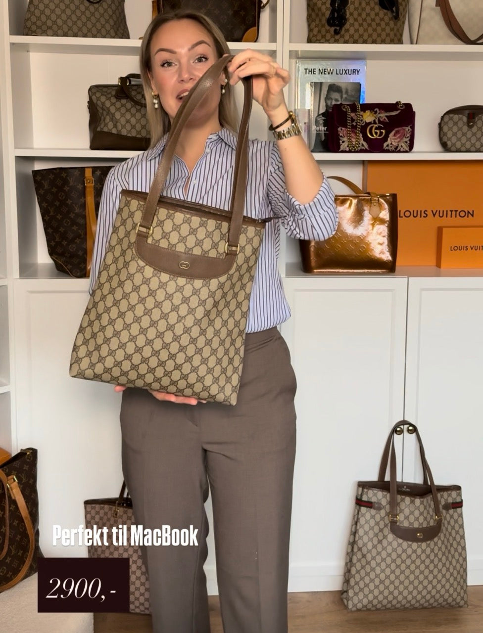 Gucci Medium Monogram Tote