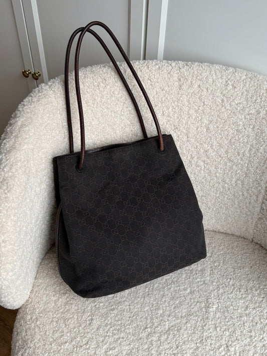 Gucci Tote Dark Brown