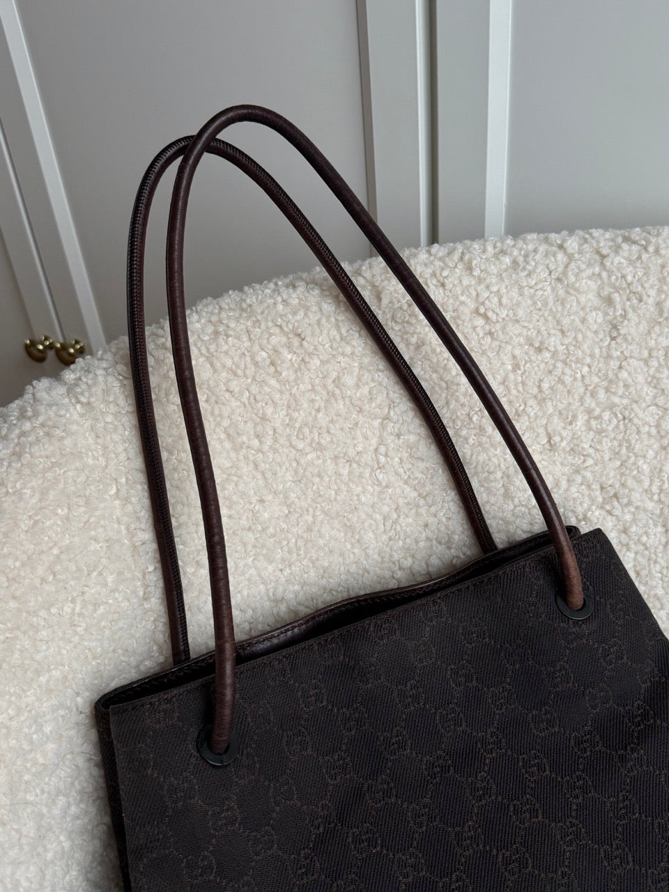 Gucci Tote Dark Brown