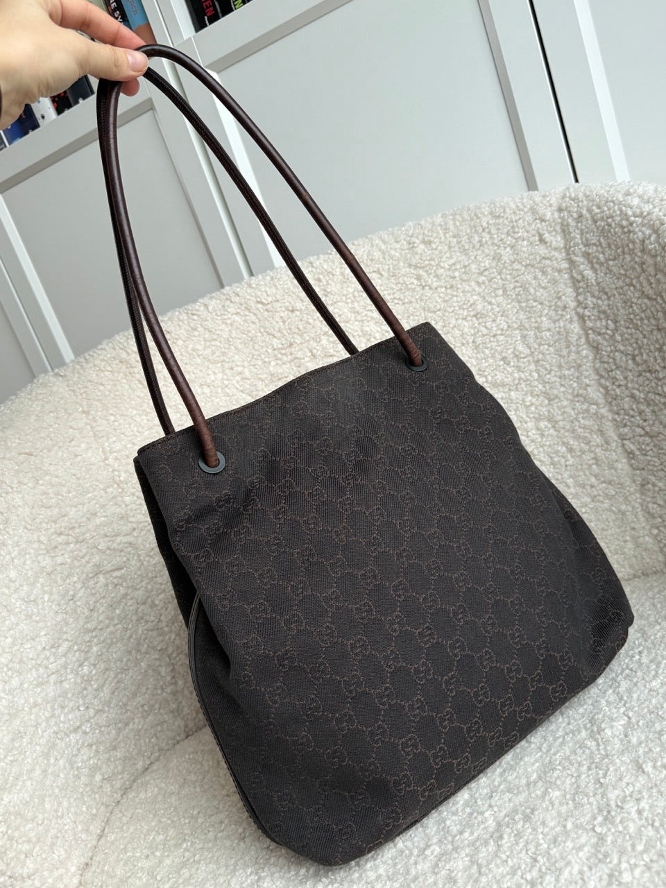 Gucci Tote Dark Brown
