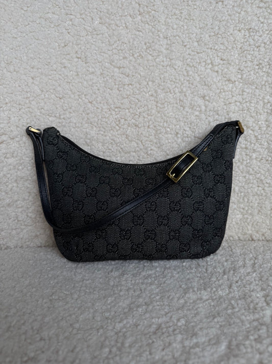 Gucci Canvas Small Shoulder Bag