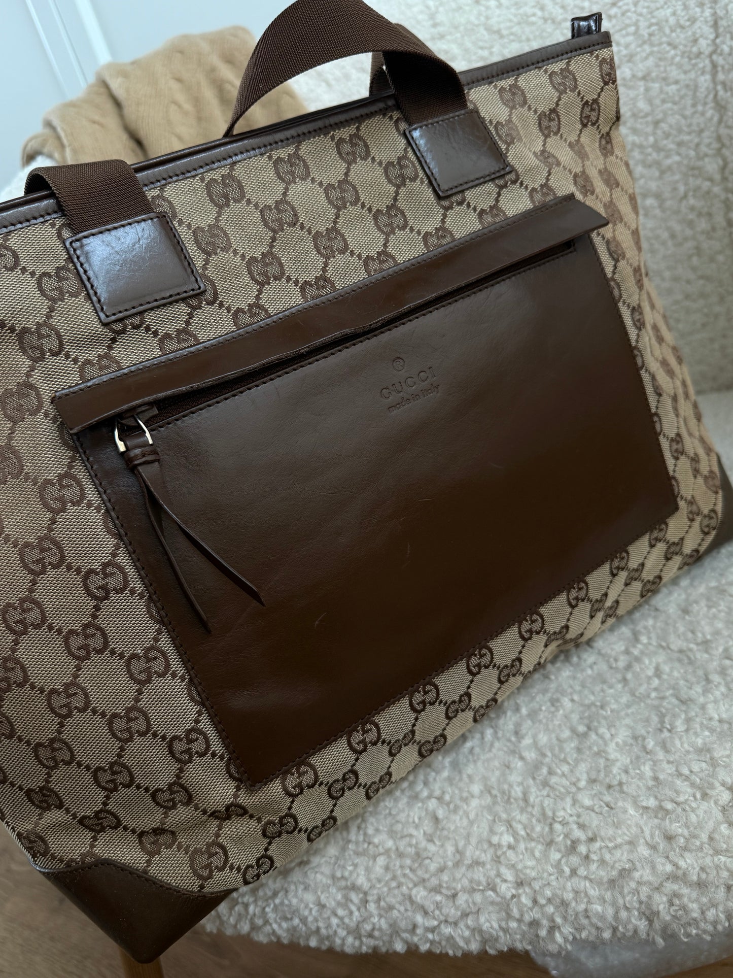Gucci monogram Tote