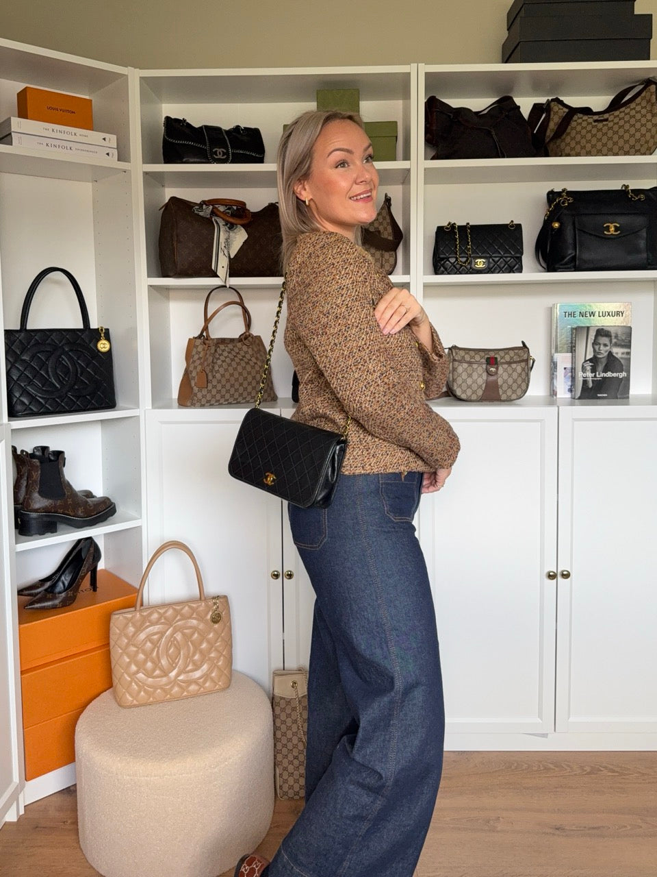 Chanel Full Flap Black