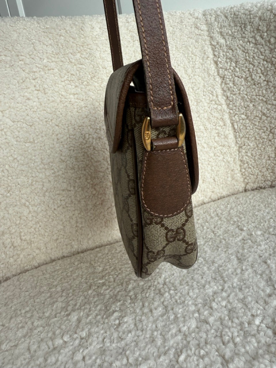 Gucci Monogram Canvas Crossbody