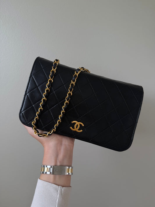 Chanel Full Flap Black