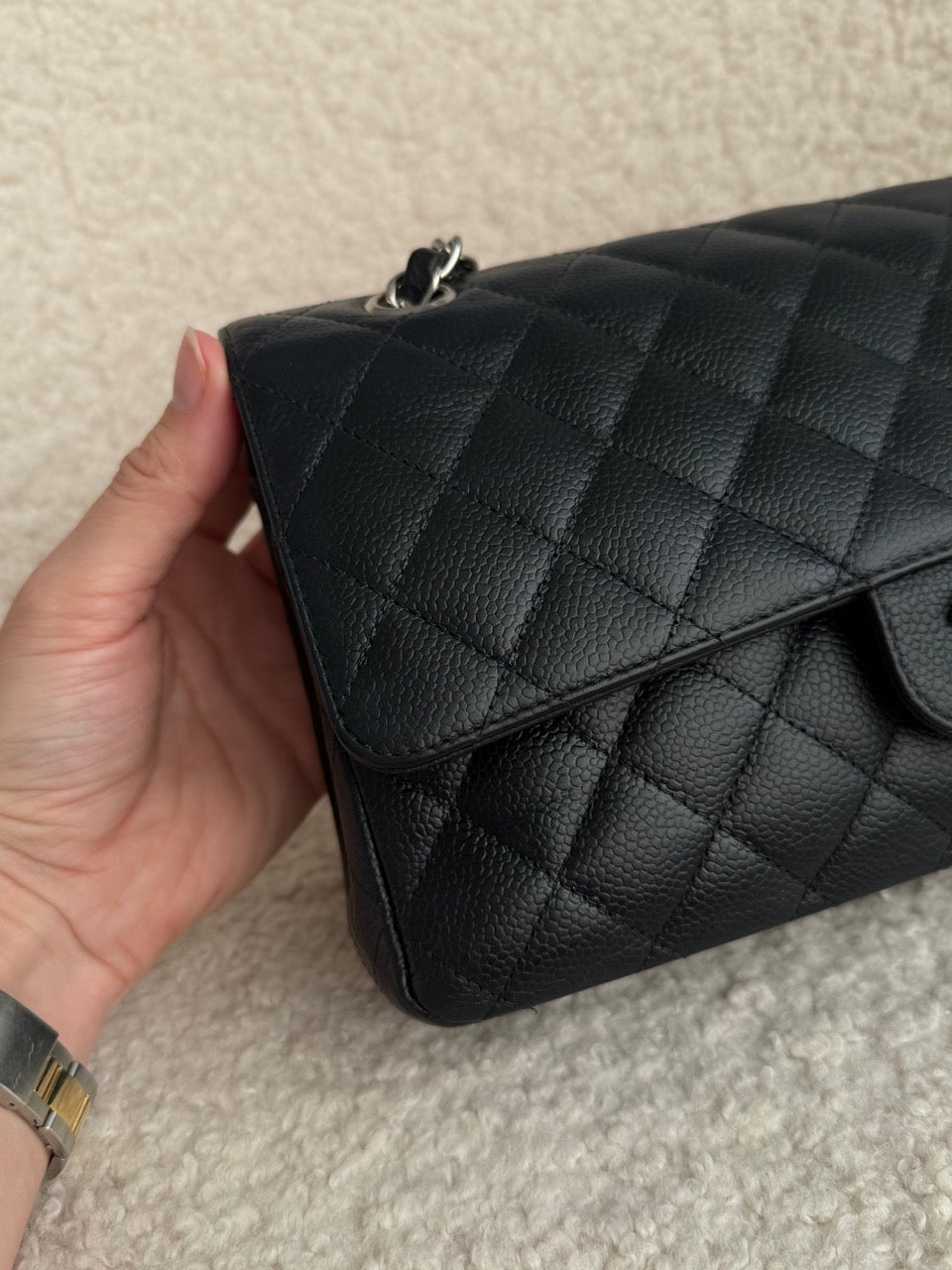 Chanel Classic Medium Double Flap Caviar