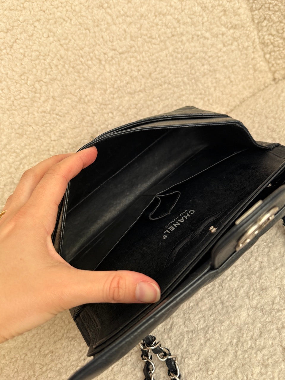 Chanel Classic Medium Double Flap Caviar