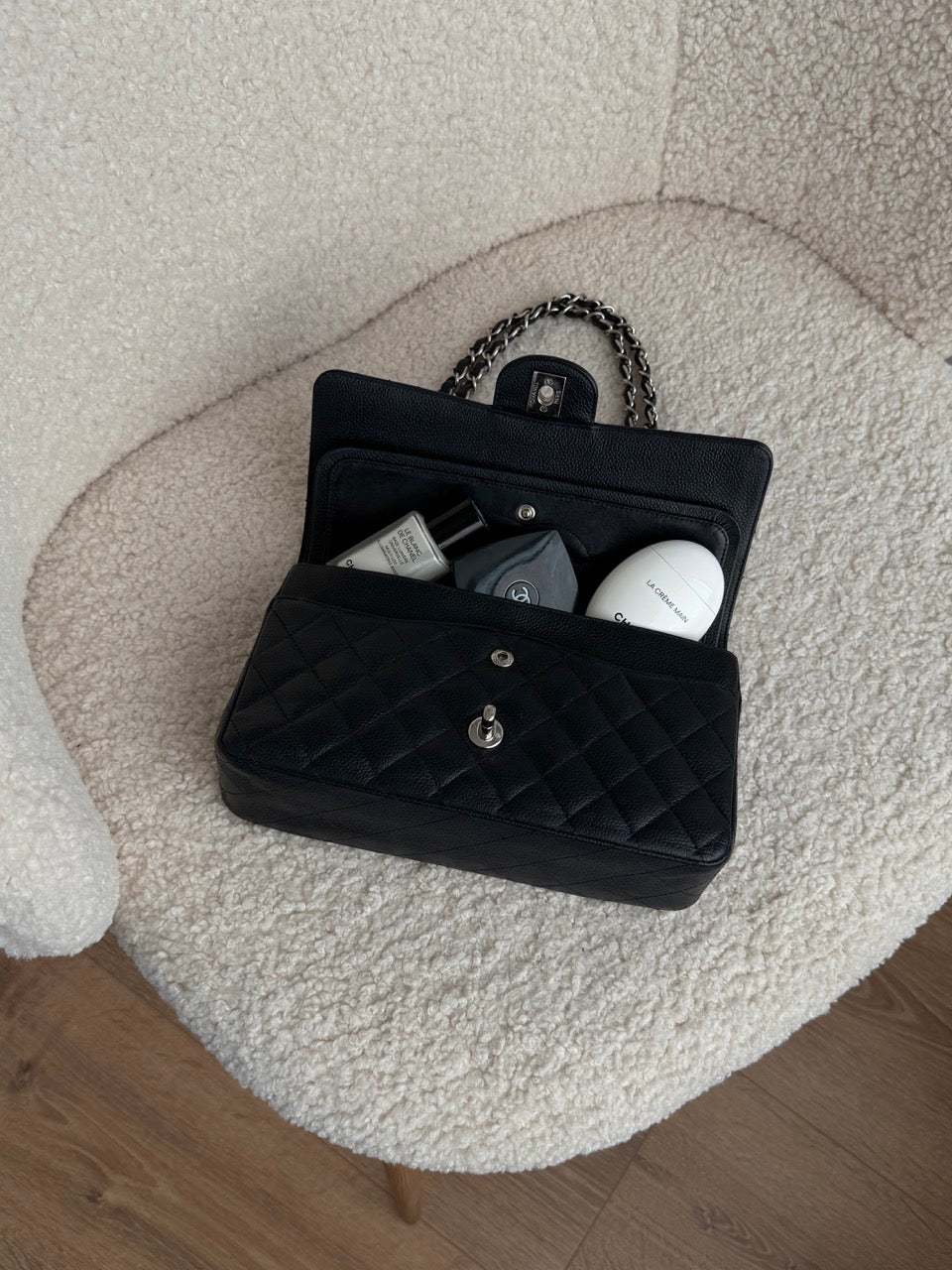 Chanel Classic Medium Double Flap Caviar
