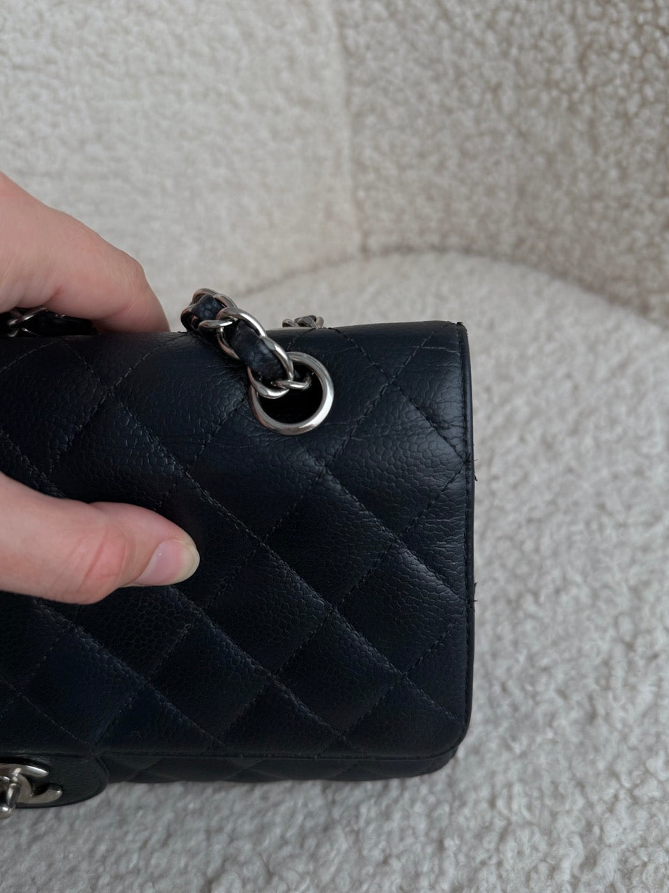 Chanel Classic Medium Double Flap Caviar