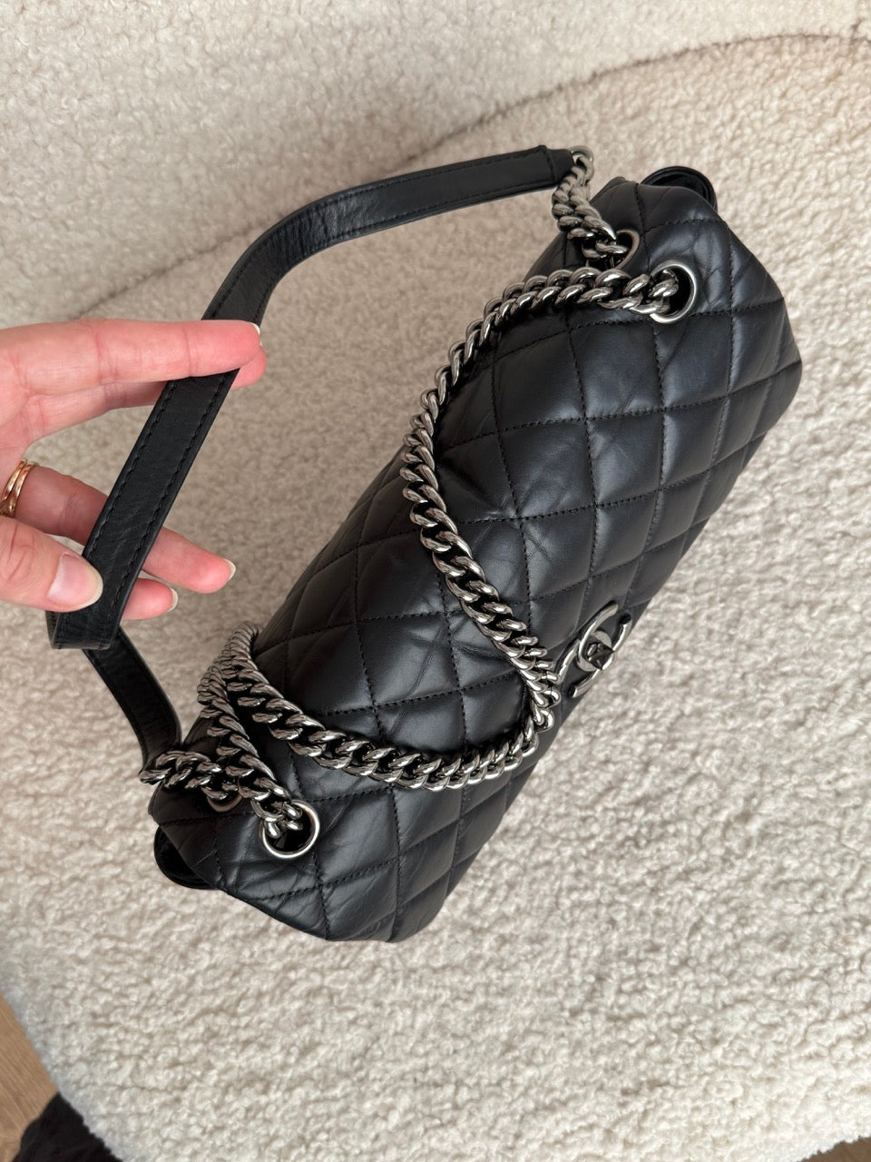Chanel Flap Bag Black Limited Edition