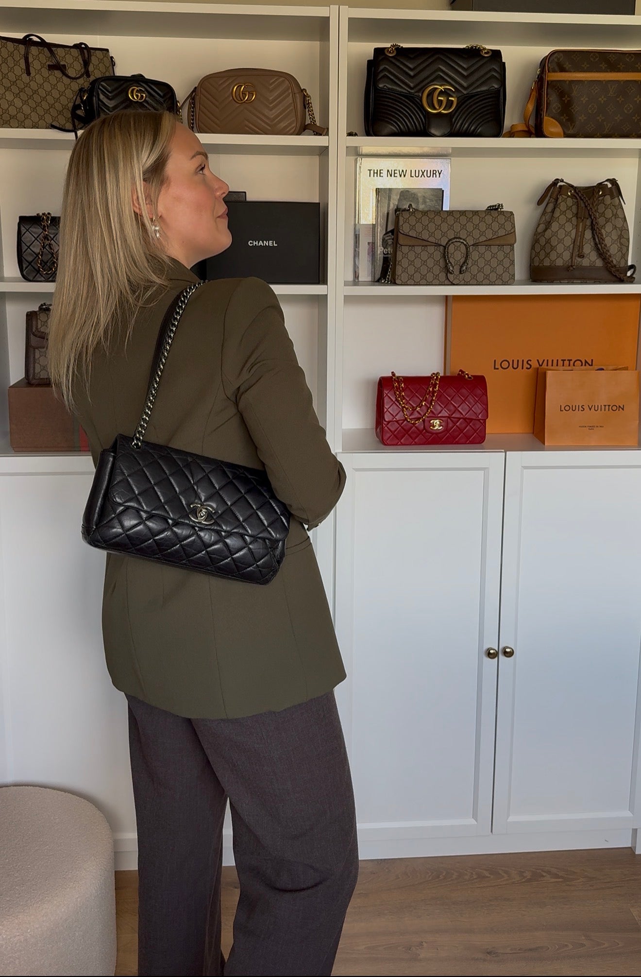 Chanel Flap Bag Black Limited Edition