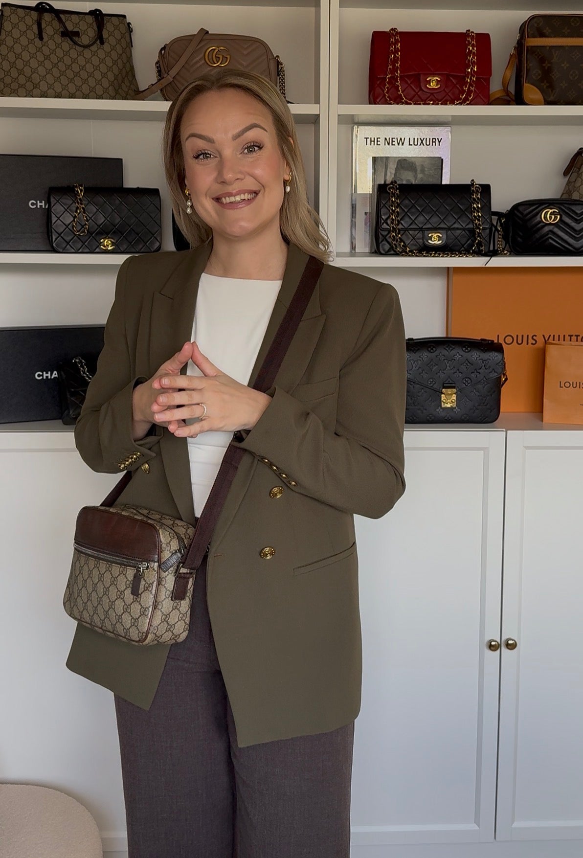 Gucci Monogram Crossbody