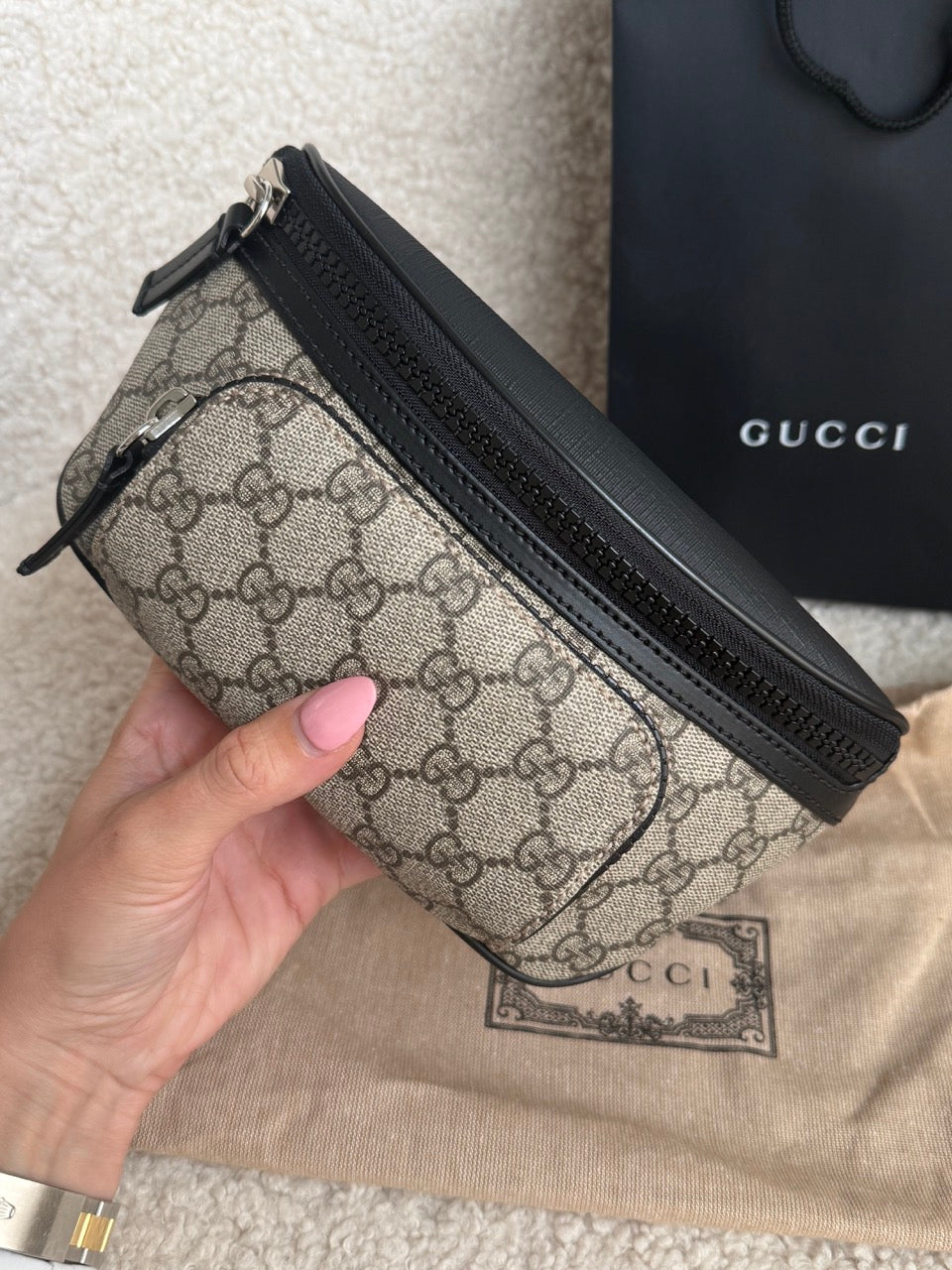 Gucci monogram Bumbag