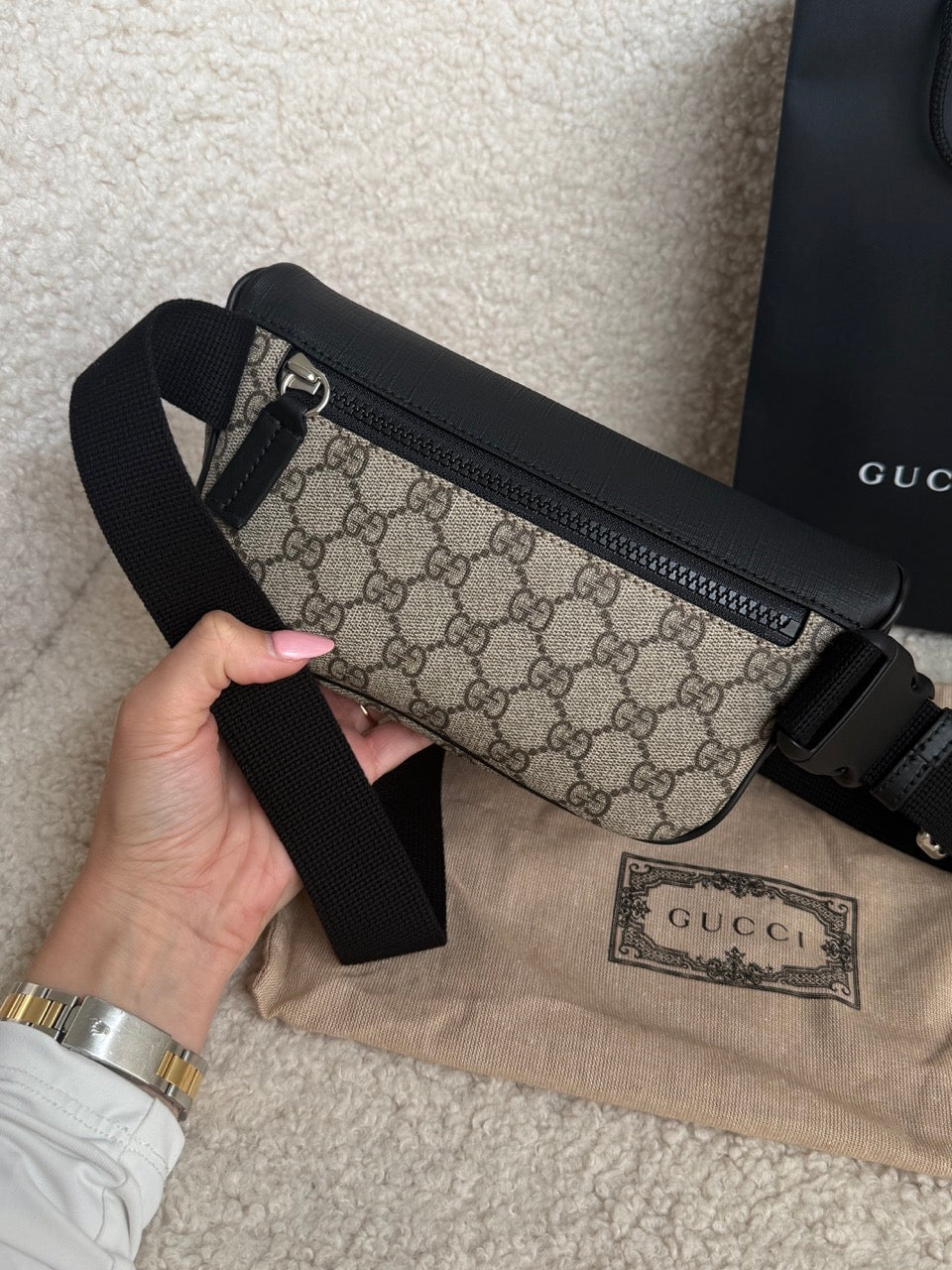 Gucci monogram Bumbag