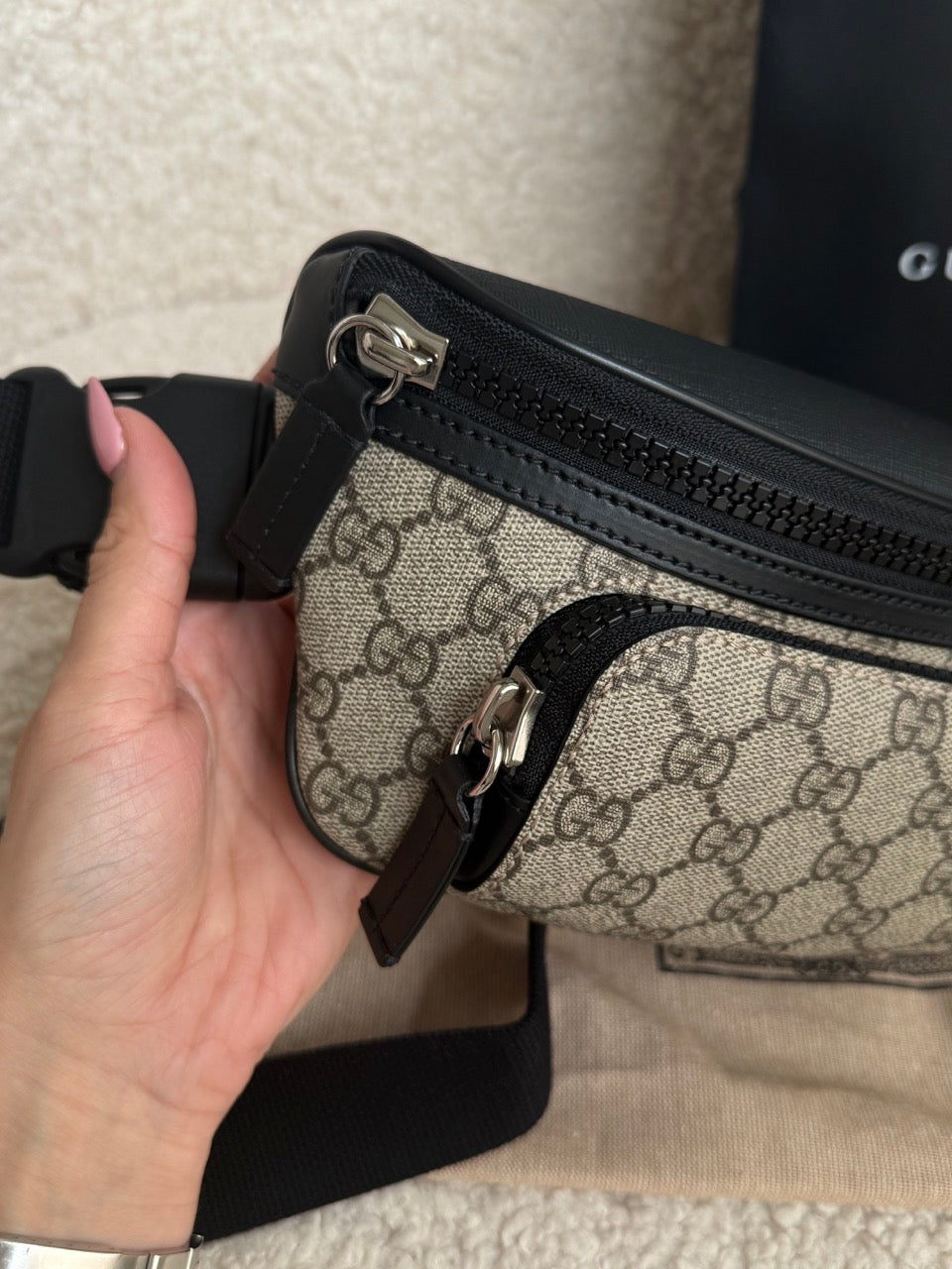 Gucci monogram Bumbag