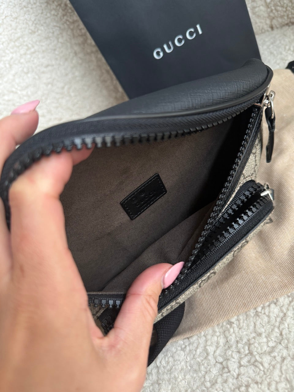 Gucci monogram Bumbag