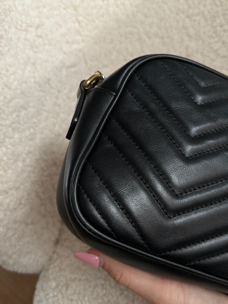 Gucci Marmont Crossbody Sort