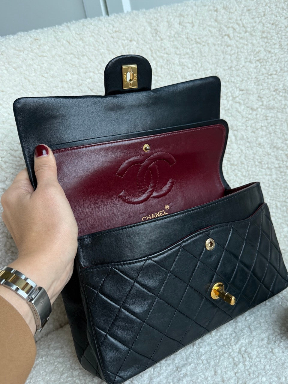 Chanel Timeless Medium Double Flap