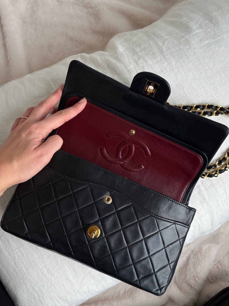 Chanel Timeless Medium Double Flap