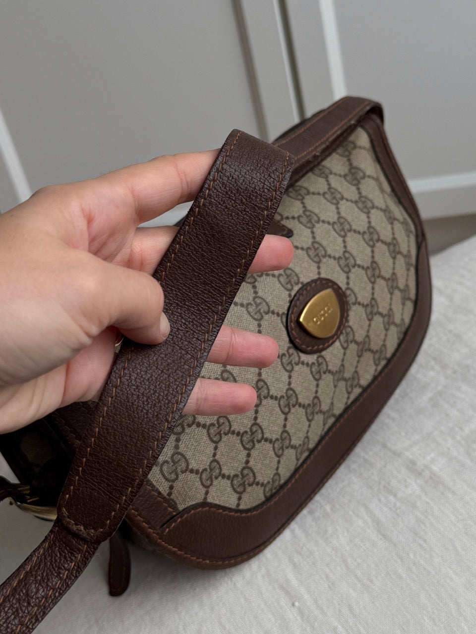 Gucci Vintage Saddle Bag