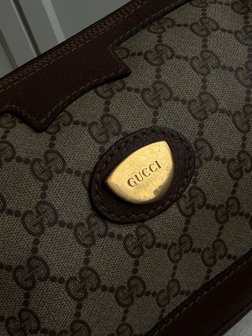 Gucci Vintage Saddle Bag