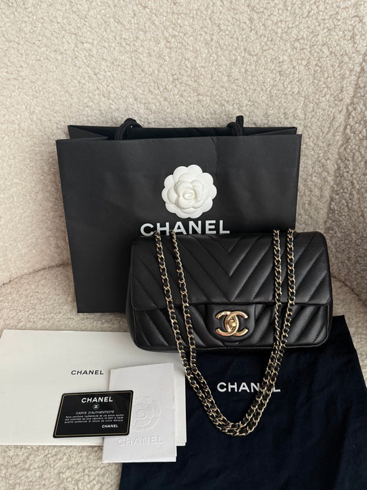Chanel Chevron Medium Classic Flap