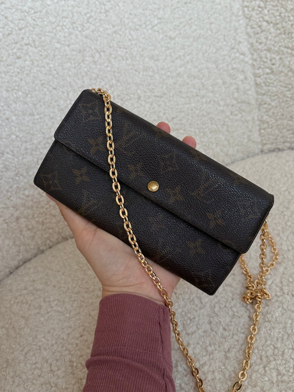 Louis Vuitton Wallet m. kæde