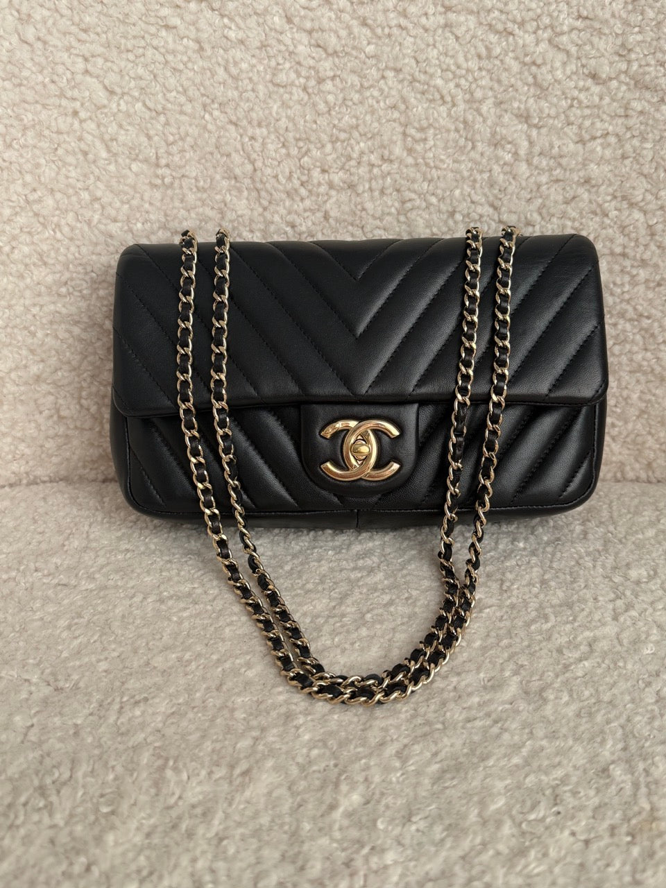 Chanel Chevron Medium Classic Flap