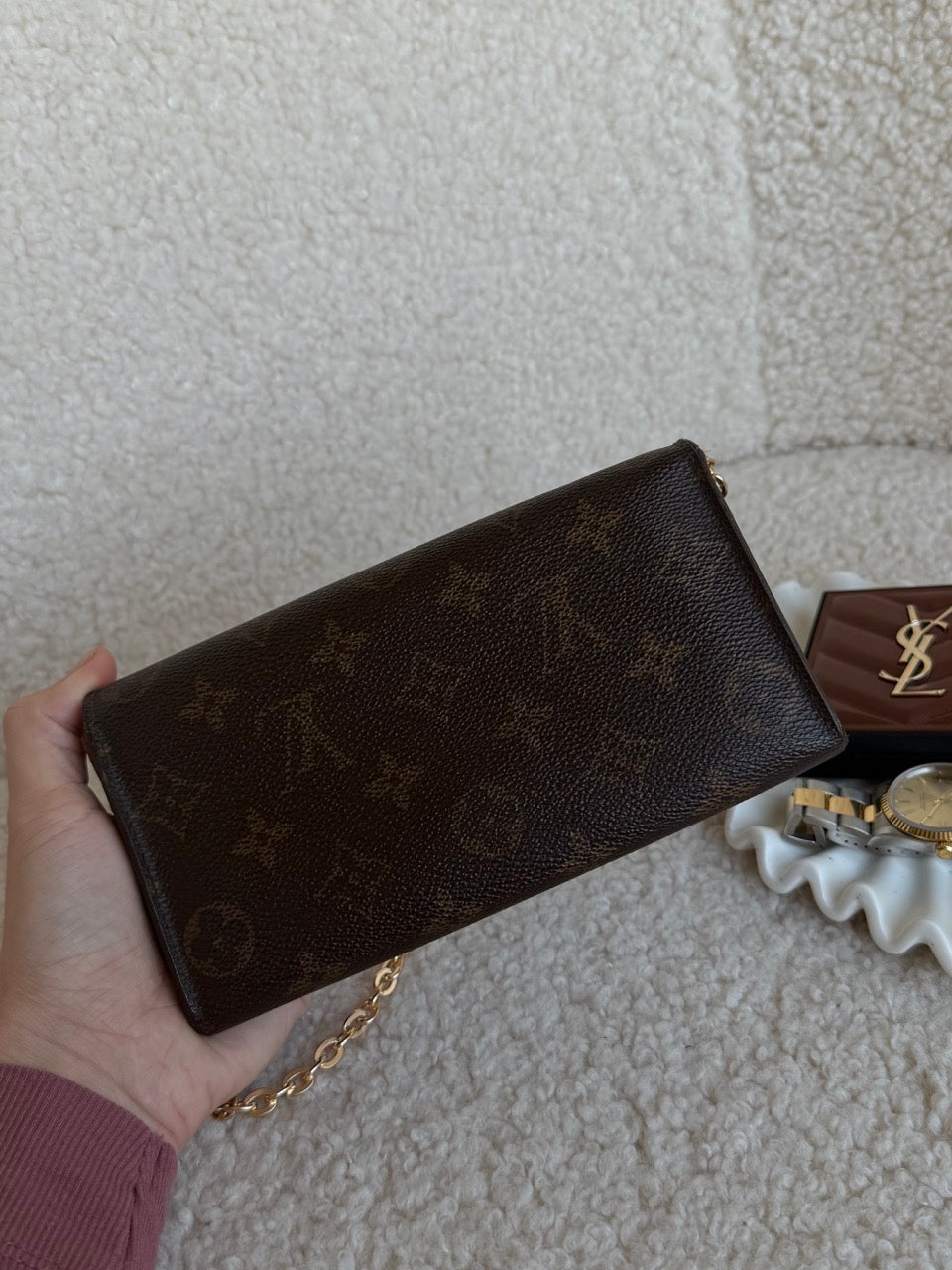 Louis Vuitton Wallet m. kæde