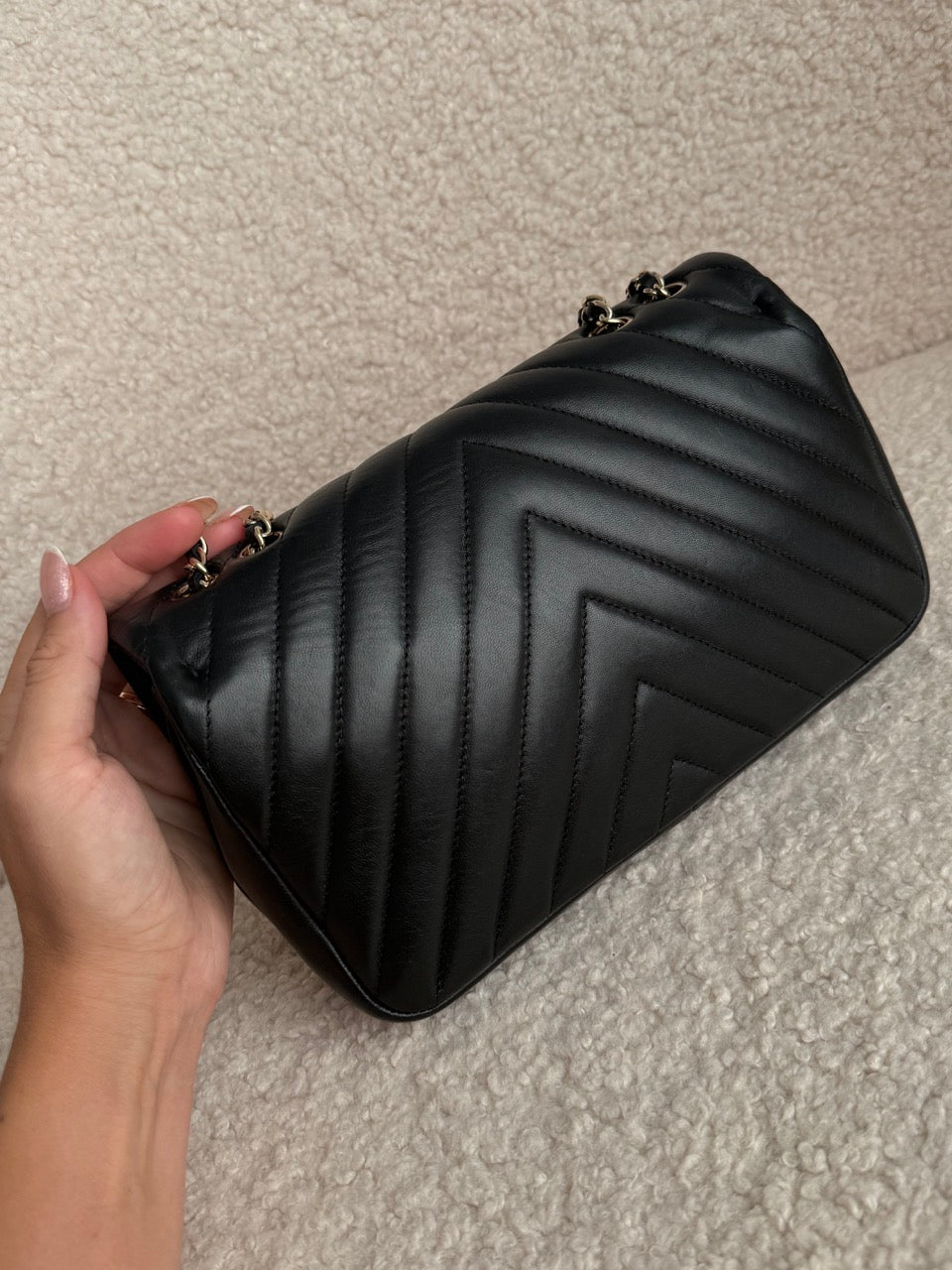 Chanel Chevron Medium Classic Flap