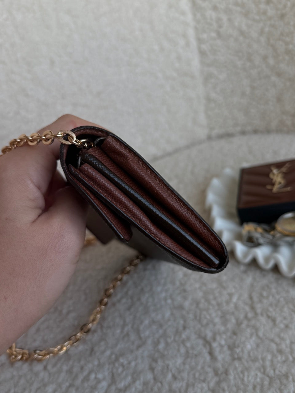 Louis Vuitton Wallet m. kæde