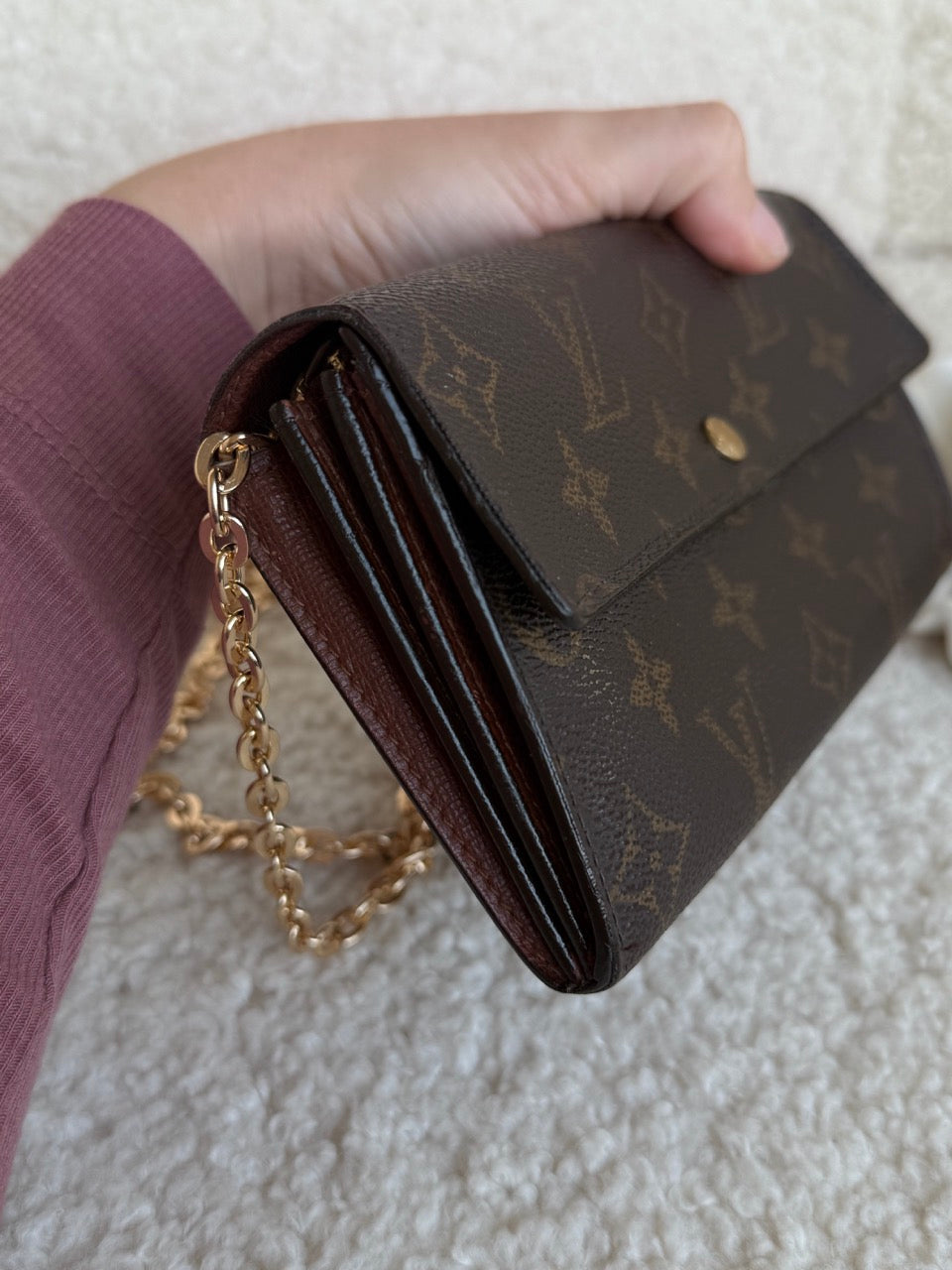 Louis Vuitton Wallet m. kæde