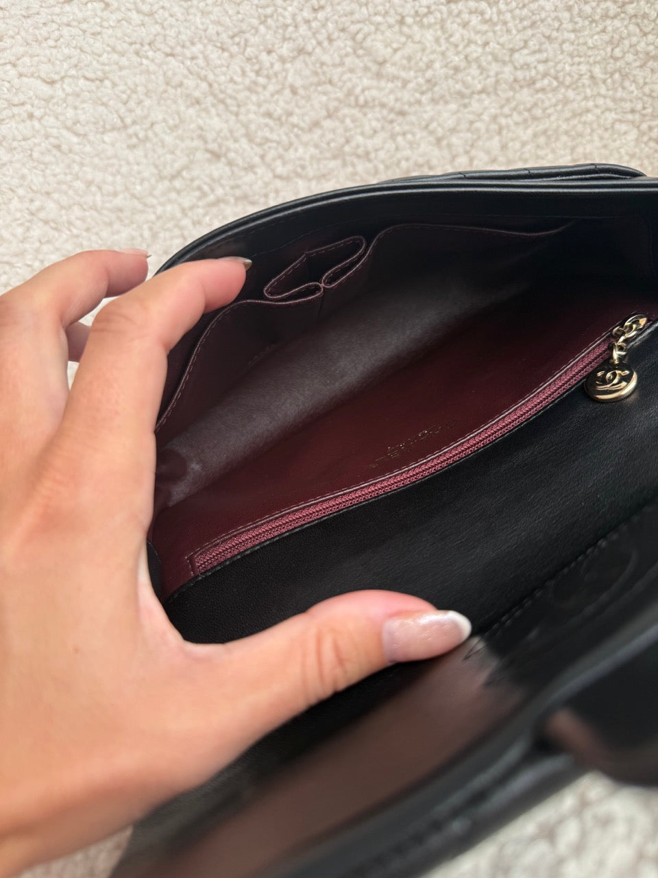 Chanel Chevron Medium Classic Flap