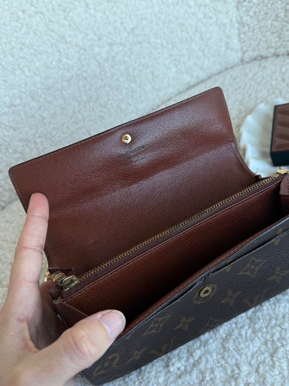 Louis Vuitton Wallet m. kæde