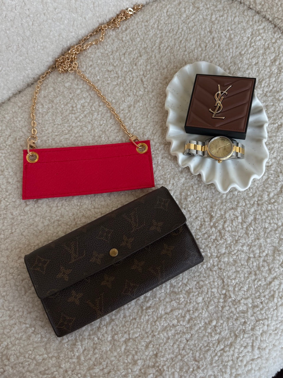 Louis Vuitton Wallet m. kæde