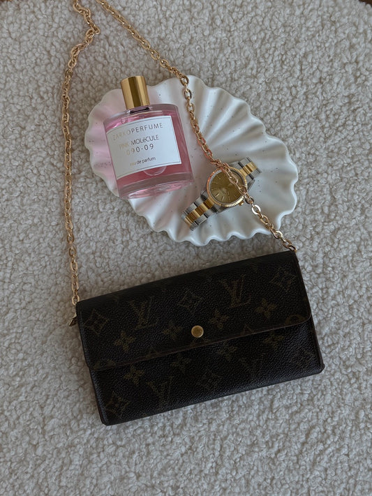 Louis Vuitton Wallet m. kæde