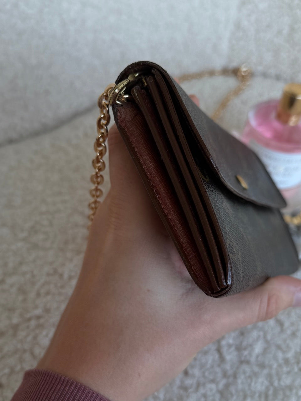Louis Vuitton Wallet m. kæde