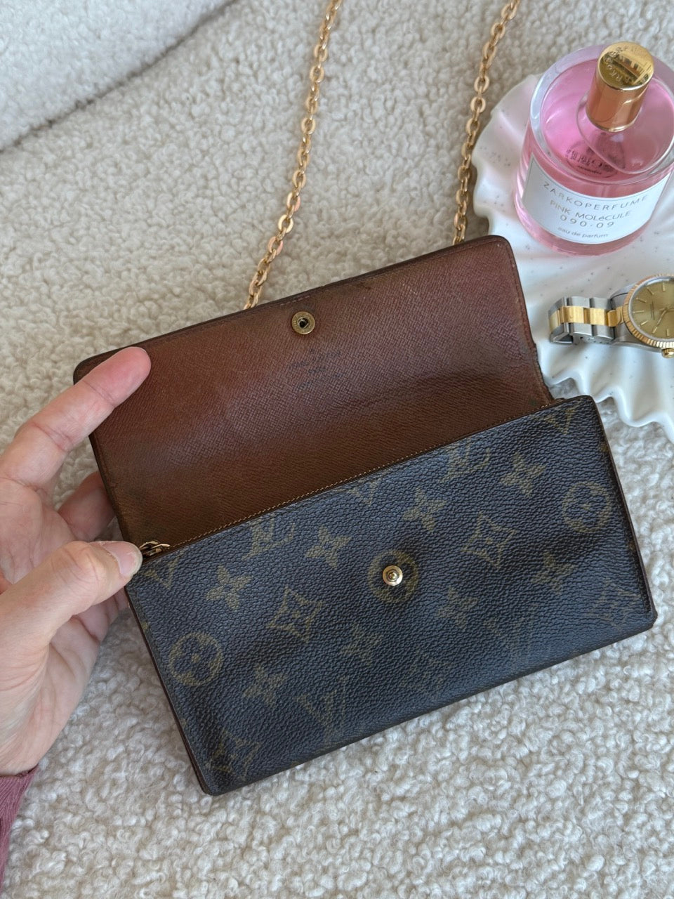 Louis Vuitton Wallet m. kæde