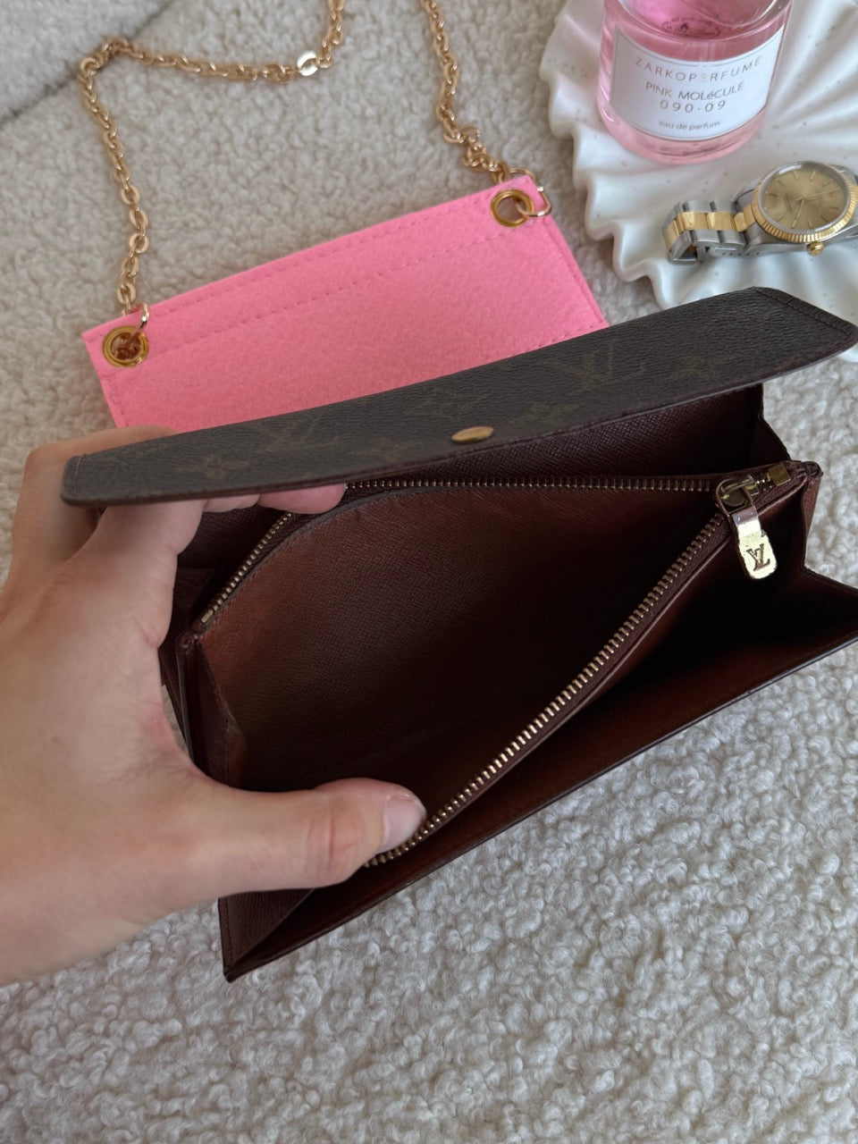 Louis Vuitton Wallet m. kæde