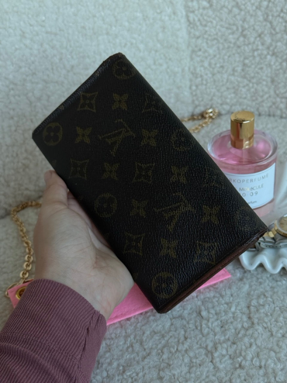 Louis Vuitton Wallet m. kæde